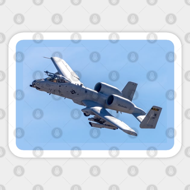 A-10 Warthog #692 banking Sticker by acefox1